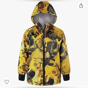 Like New Boys Therm Waterproof Rain Jacket, Fleece lined super soft size 10